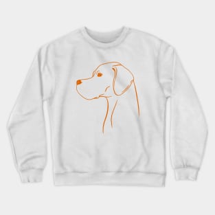 English Pointer (White and Orange) Crewneck Sweatshirt